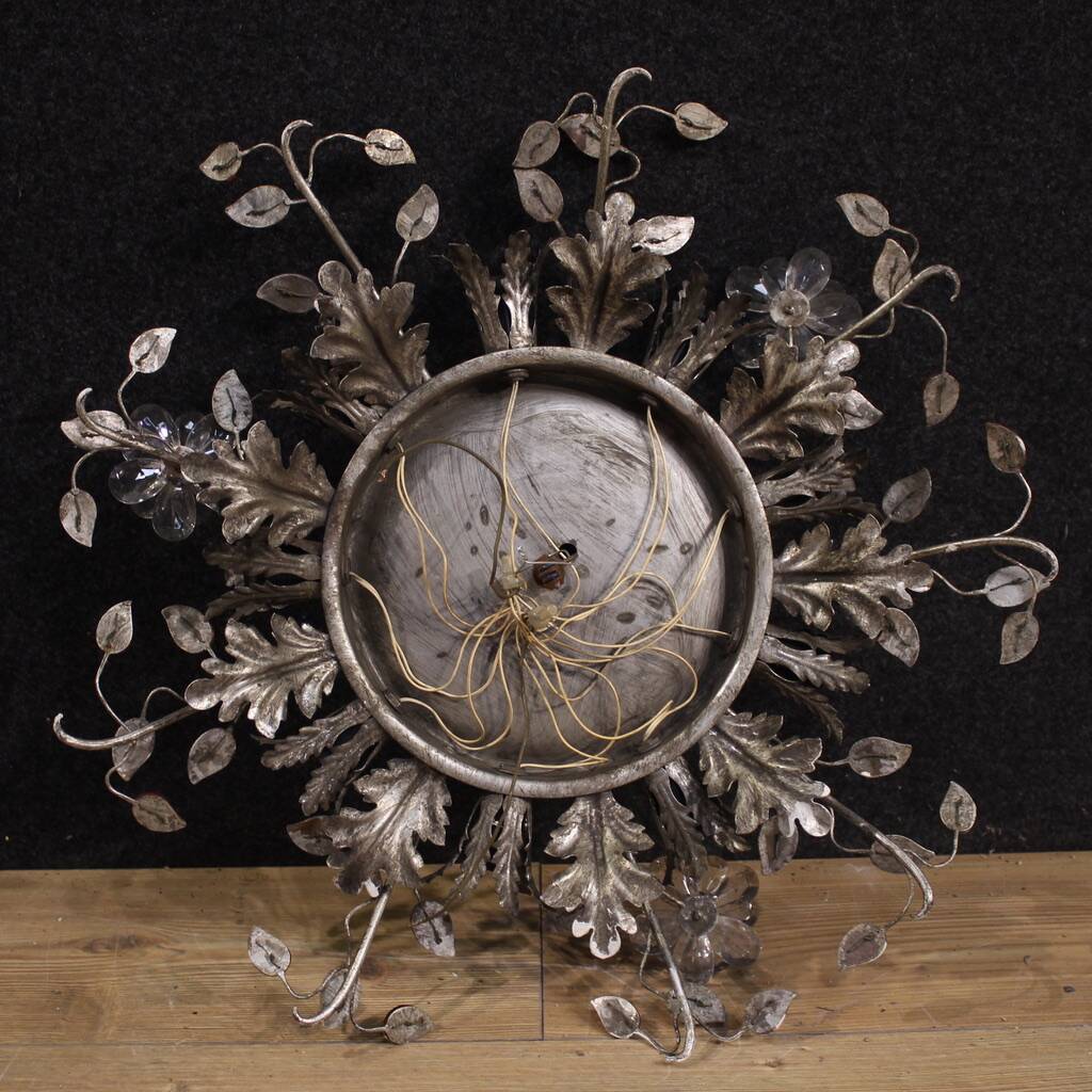 Florentine ceiling light from the 1970s, Banci Firenze