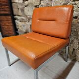 Pair of vintage low chairs 1970"