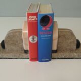 Pair of Art Deco marble bookends from the 1930s
