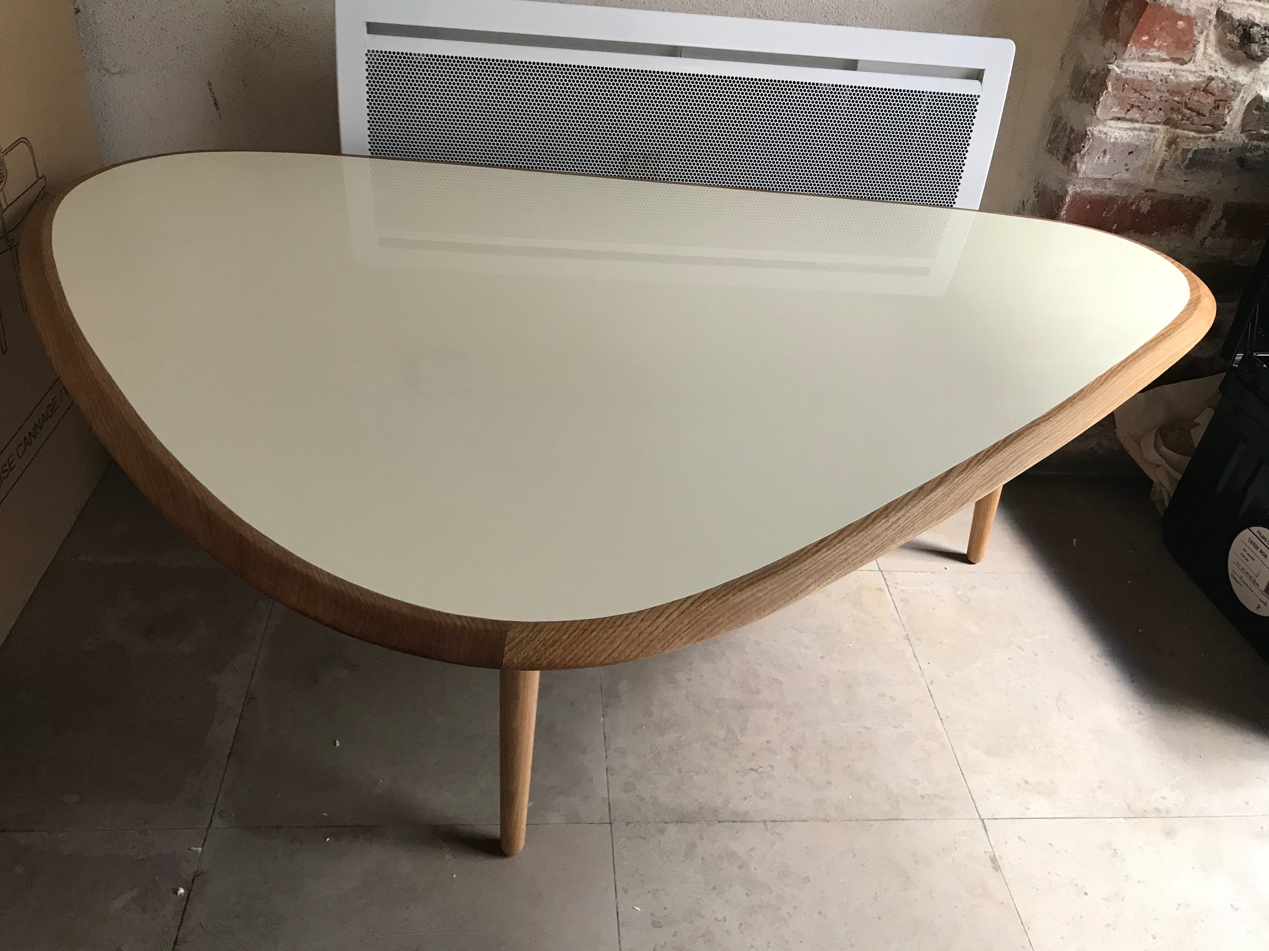 Cream coffee table fifties Red Edition