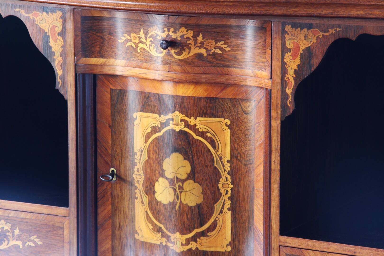 Vintage Danish Walnut 19th-century escritoire / Secretary, Victorian style