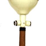 1920 Rationalist Rope wood Italian design Floor Lamp