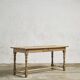Oak farmhouse table