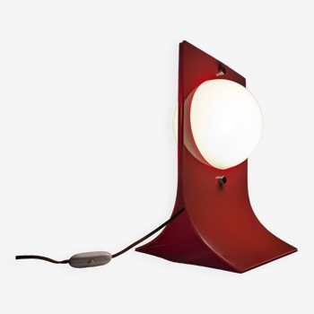 Lampe rouge par Neal Small années 1960