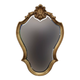 Mirror rockery gilded with gold leaf