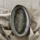 Oval bowl in glazed ceramic stoneware with sanded loir, C&T Robert 1970