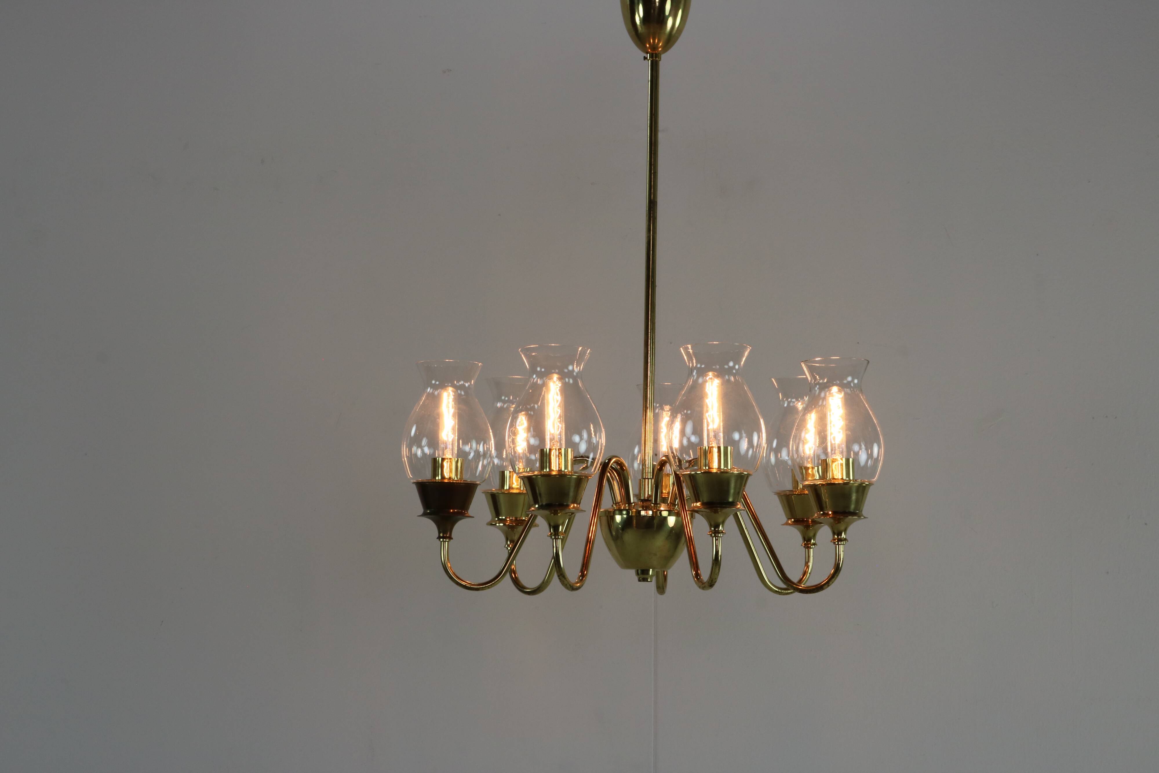 Swedish design ceiling lamp by Hans Agne Jakobsson
