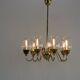 Swedish design ceiling lamp by Hans Agne Jakobsson
