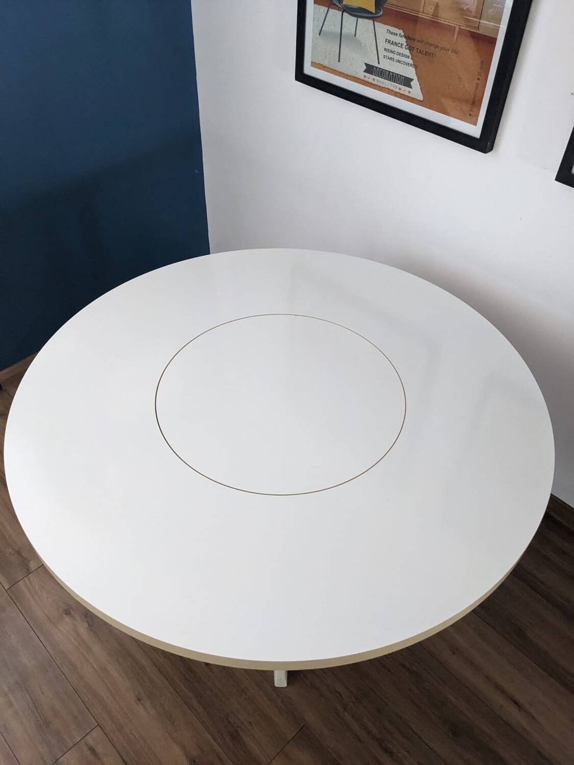 Table et chaises Space Age par Konrad Schäfer pour Lübke 1969