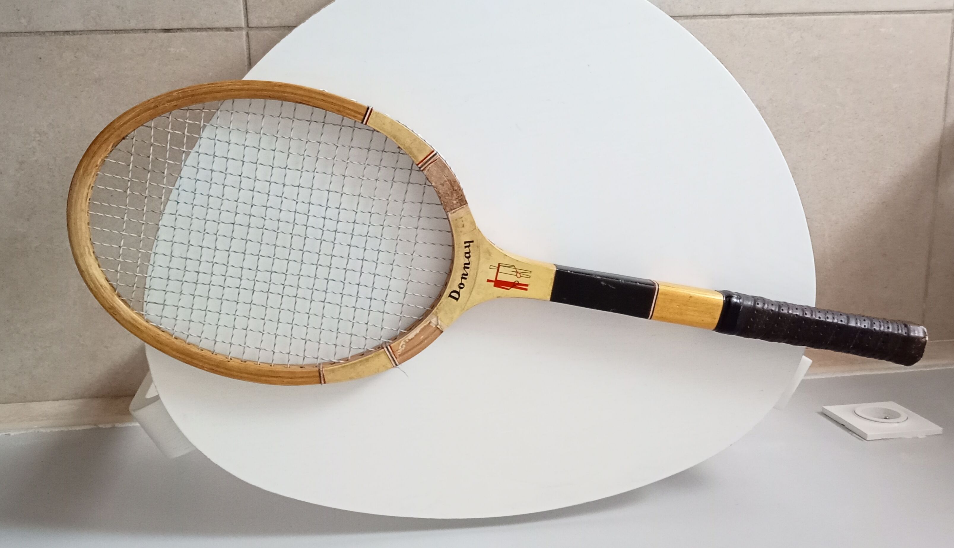 Raquette vintage Donnay années 70