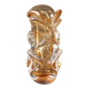 Amber glass vase design Jan Beranek vintage