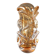 Amber glass vase design Jan Beranek vintage