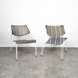 Pair of PS Hässlö outdoor lounge chairs by Monika Mulder for Ikea, 1990s