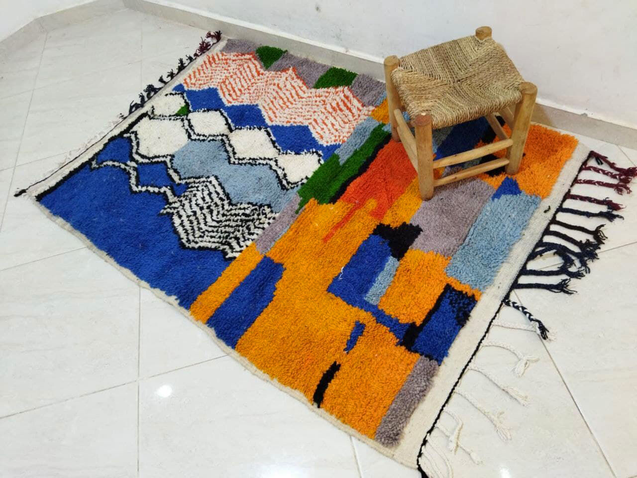 Moroccan berber carpet 158x113cm