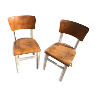Pair of Czechoslovakian chairs