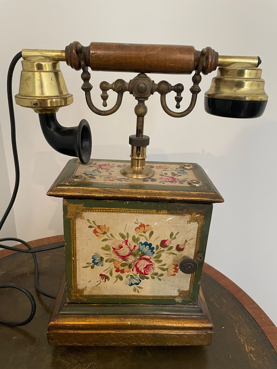 Old landline telephone