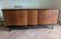 Enfilade-Buffet Vintage Louis XVI Modernisé. Marqueterie en Chevrons