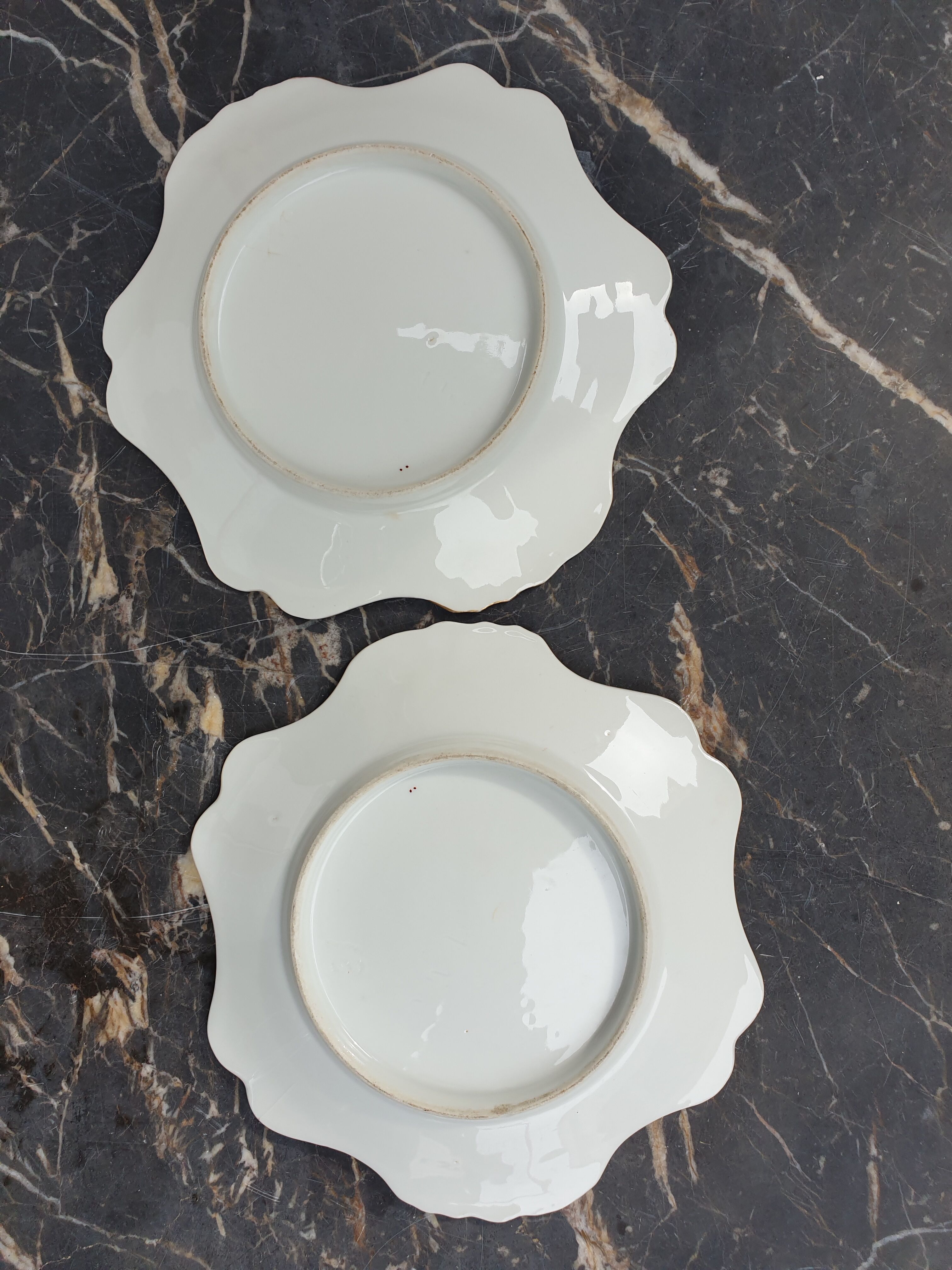 Early 20th century porcelain cake plate or cake dish