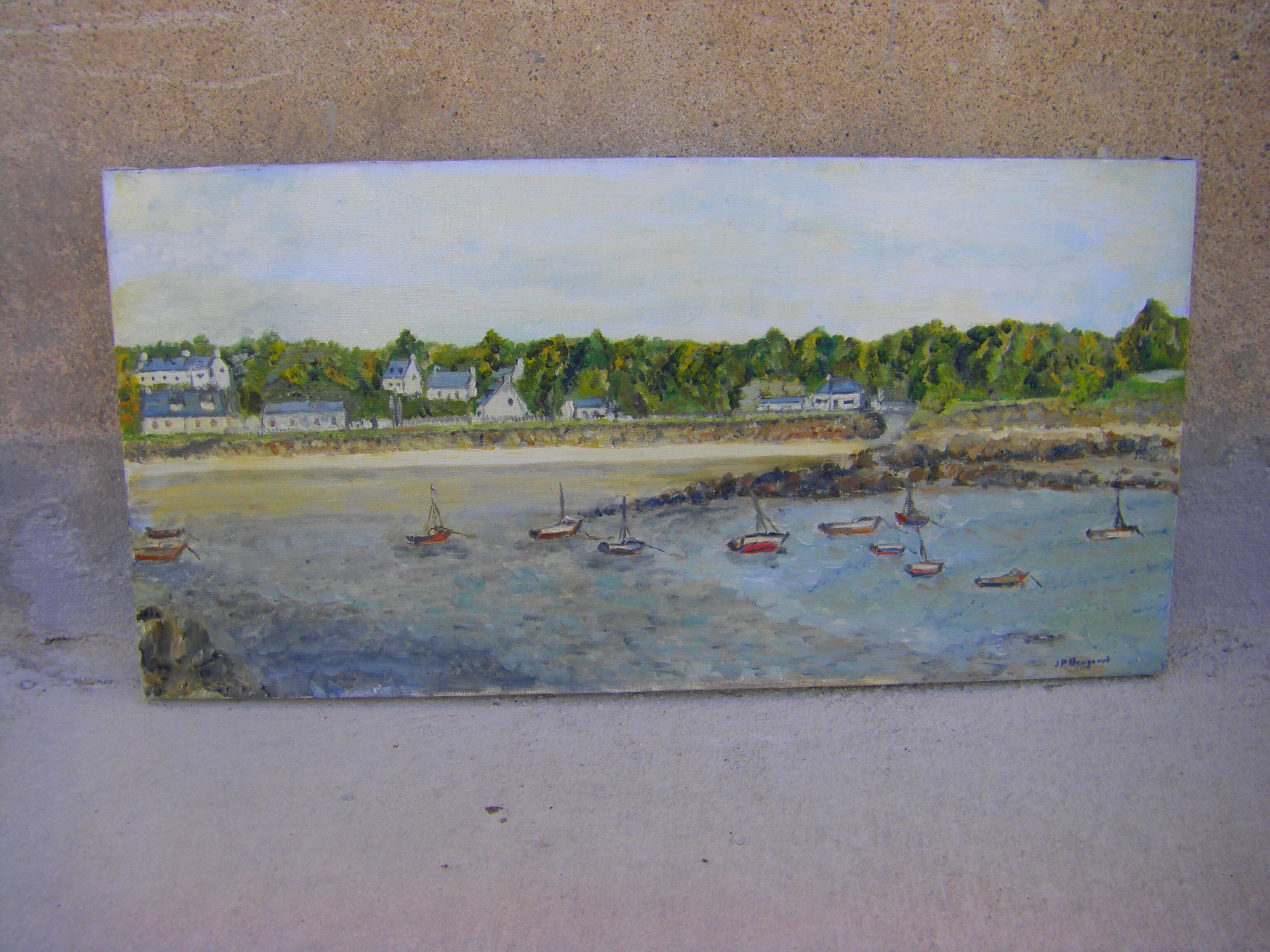 Seaside painting