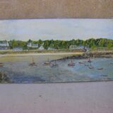 Seaside painting