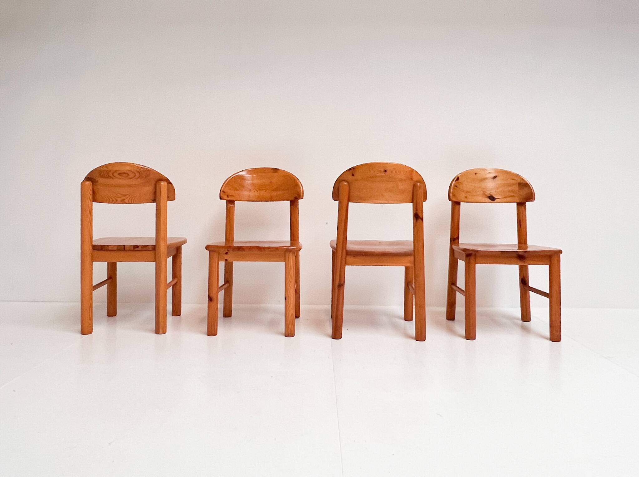 Ensemble de 4 chaises de salle à manger par Rainer Daumiller pour Hirtshals Sawmill, années 1970.