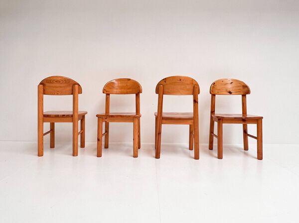 Ensemble de 4 chaises de salle à manger par Rainer Daumiller pour Hirtshals Sawmill, années 1970.