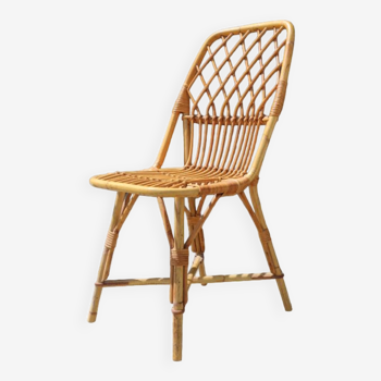 Adult rattan chair 1960