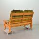 Yngve Ekstrom Scandinavian Design Pinewood 2-Seat Dymling Sofa Swedese 70s