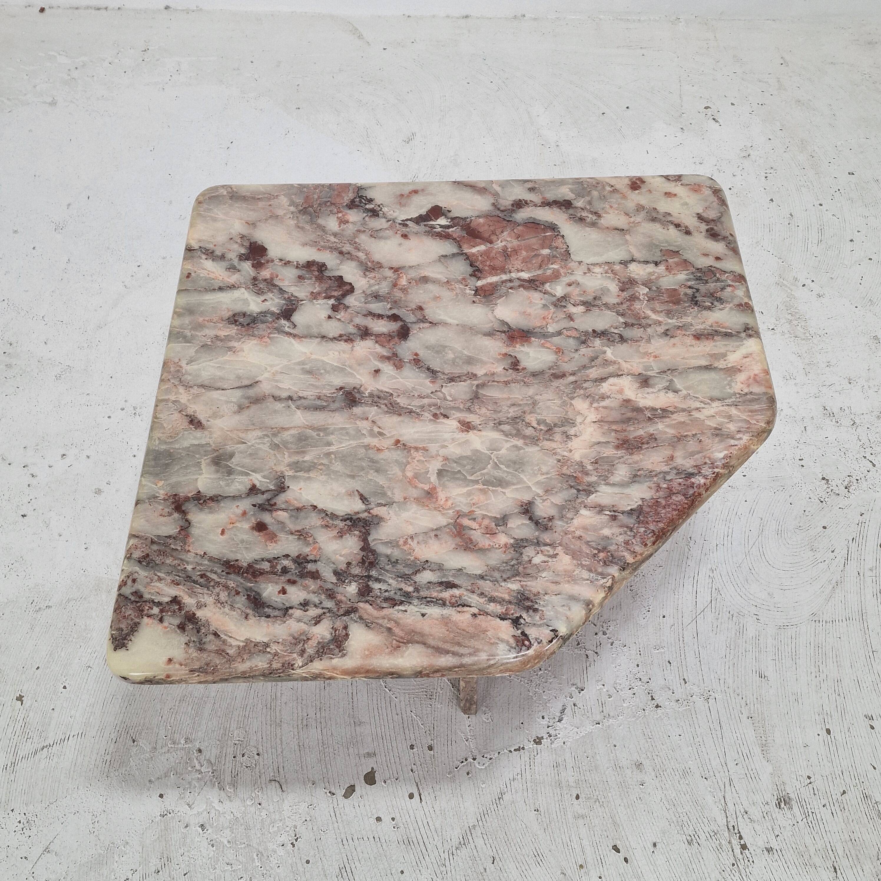 Italian Marble Coffee or Side Table, 1970s