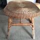 Rattan coffee table