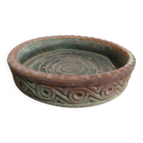 Vintage terracotta saucer