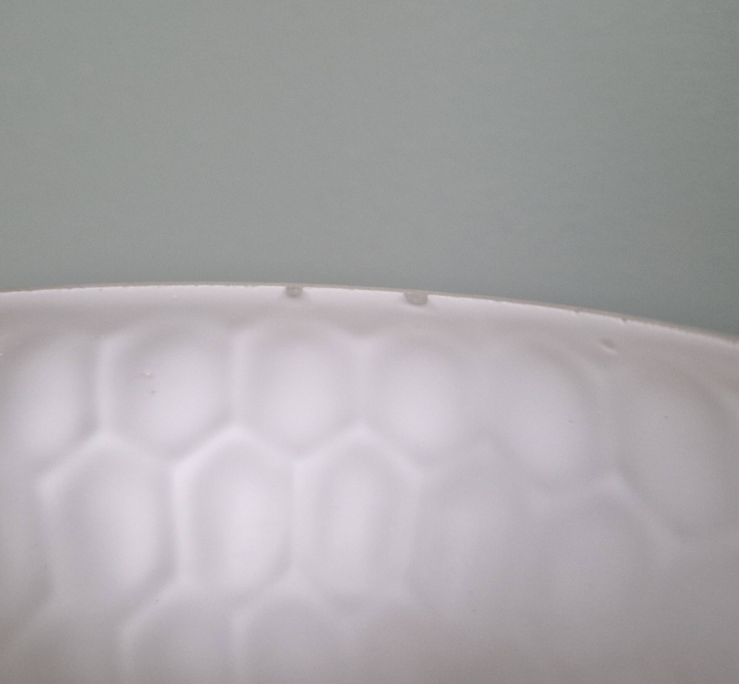 Pair of glass bedside lamps, 1970s