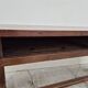 19th century solid walnut Burgundy farmhouse table with two drawers - 1m82