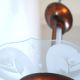 Copper pendant light from the 40s