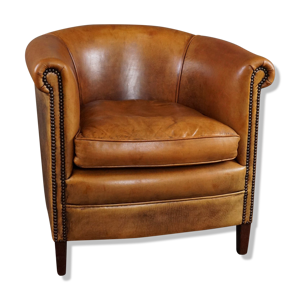 fauteuil club en cuir