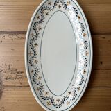 Old Luneville butter dish