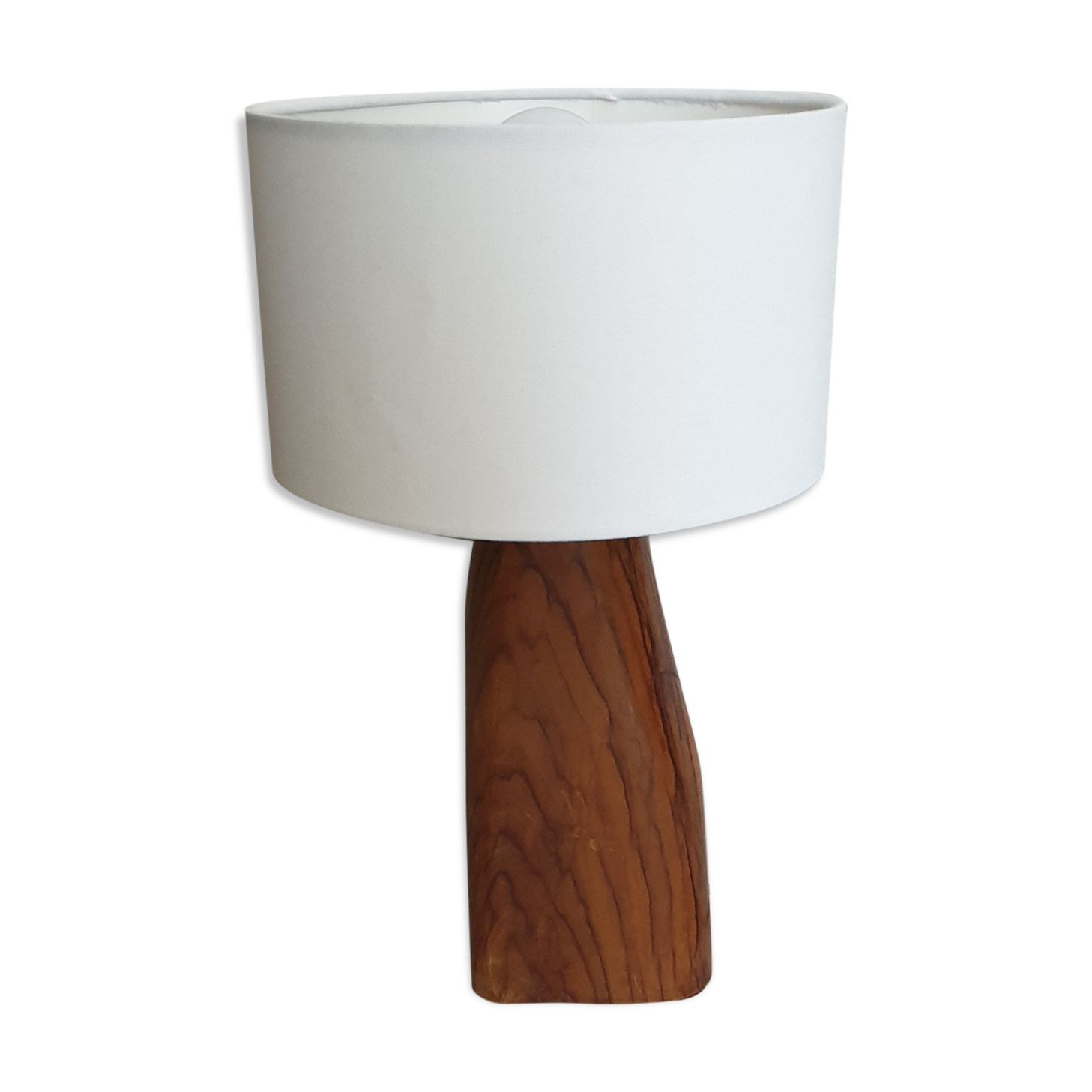 Vintage brutalist table lamp