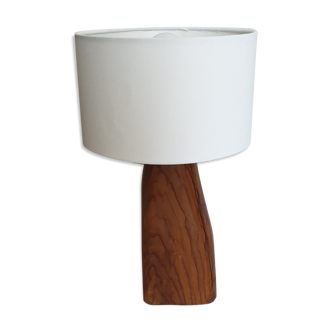 Vintage brutalist table lamp