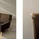Mid-Century Danish Brown 3-Seater Sofa by Folke Ohlsson for Fritz Hansen