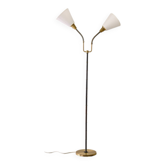 Scandinavian vintage lamp with two adjustable arms