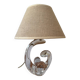 Small Schneider crystal lamp from the 50s