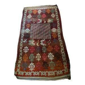 tapis ethnique en laine