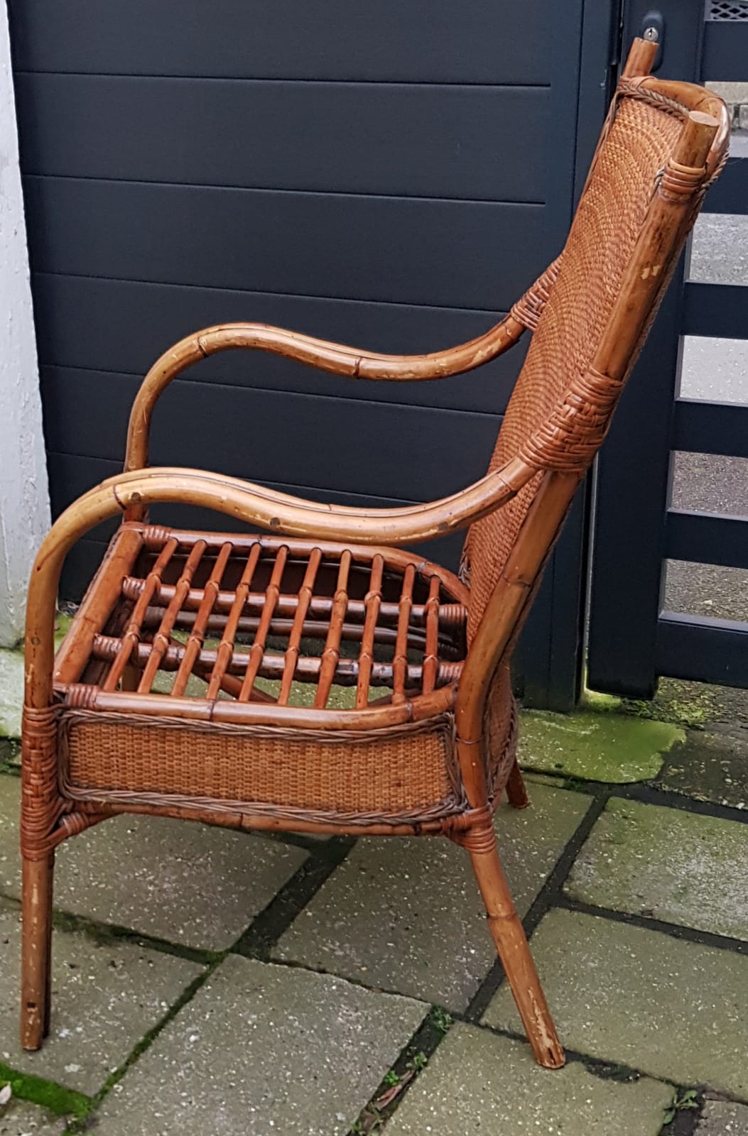 1950 rattan chair