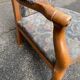 Voltaire armchair Louis Philippe in solid wood and fabric