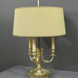Large Bouillotte Lamp in Gilt Bronze, Louis XVI style – first half of the 20th century
