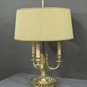 Large Bouillotte Lamp in Gilt Bronze, Louis XVI style – first half of the 20th century