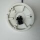 Pair of old vintage round opaline pendants