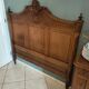 antique headboard