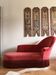 Napoleon III meridian in coral velvet with bouillon fringes – condition c
