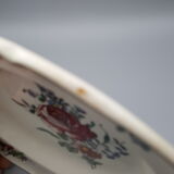 Série de 5 assiettes creuses Villeroy et Boch décor Mettlach fleurs